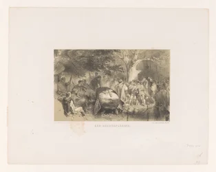 Rechtspraak en veroordeling in het bos Een rechtspleging (title on object)