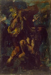 Jacob luchando con el ángel