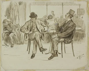 Escena de café