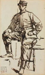 Charles Keene como voluntario