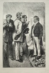 Nuestro pavo de Navidad, el Sr. Bobsby preocupado, 1868