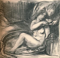 La taza de té, c. 1891