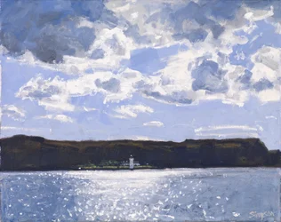 Faro, 2017 (óleo sobre lienzo)