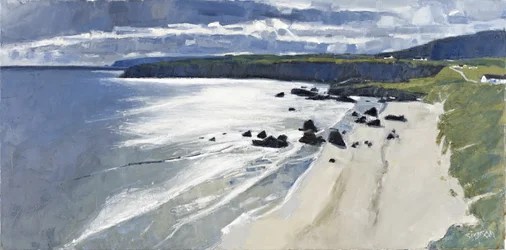 Bahía de Sango, 2011 (óleo sobre lienzo)