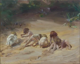 Niños jugando, 1903