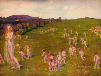 La llegada de la primavera, 1913