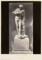 Silenio sosteniendo al niño Dionisio, Museo del Louvre, París, c. 1860s
