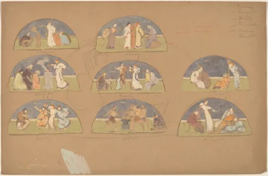 Estudios para Lunetas