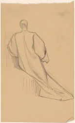 Estudio de una figura desde atrás