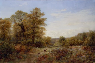 El hogar del faisán (óleo sobre lienzo)