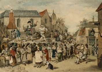Una feria en Woodstock, 1838