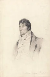 Estudio de retrato para el grabado de Gentleman Jackson