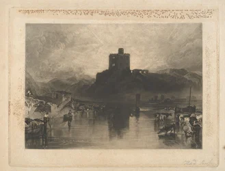 Castillo de Norham, en el río Tweed
