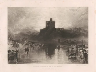 El castillo de Norham, a orillas del río Tweed