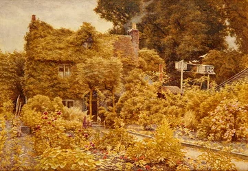 La cabaña de Old Mortiboy, Winchmore Hill