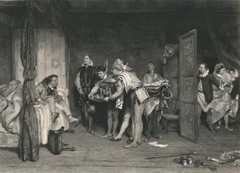 Christopher Sly La fierecilla domada, c1870