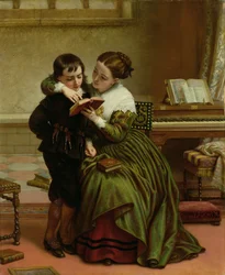 George Herbert y su Madre