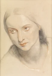 Estudio de la Cabeza de una Mujer, 1894