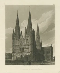 Catedral de Lichfield - Fachada Oeste