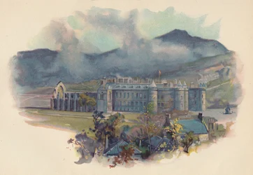 Palacio de Holyrood, c1890