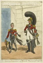Dismal Dandies, or General Mourning  Crape
