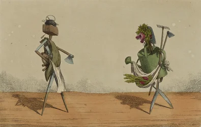Instrumentos animados, Placa 2, dedicada a los carpinteros y jardineros de Gran Bretaña