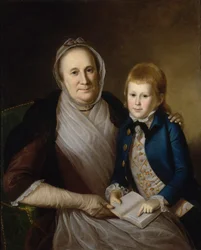 Sra. de James Smith y nieto