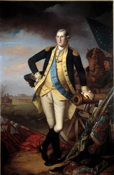 Retrato de George Washington (1732-1799) después de la Batalla de Princeton, 3 de enero