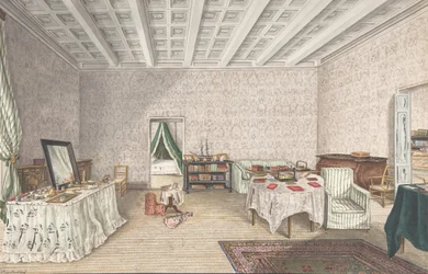 Diseño para interior, ca. 1830