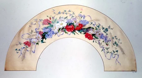 Diseño para un abanico