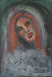 Retrato de una misteriosa pelirroja