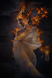 La ardiente diosa de la fantasía