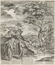 San Felipe Benizi de los Siervos castiga a los blasfemos