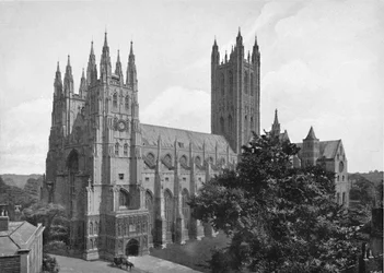 Catedral de Canterbury, c. 1896