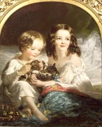 Retrato del Hon. Frederick y Jean Orde-Powlett