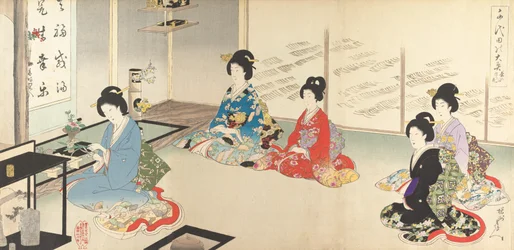Palacio Interior de Chiyoda: No.20 Arreglo floral en turno...