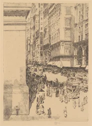 Quinta Avenida, mediodía