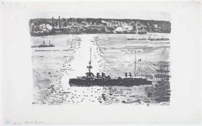 Crucero francés (litografía)