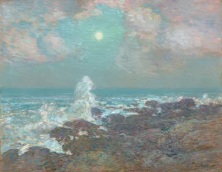 Seascape-Isles of Shoals 1902 (Óleo sobre lienzo)