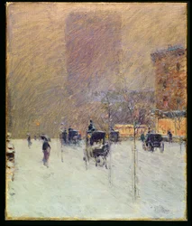 Tarde de invierno en Nueva York