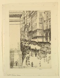 Quinta Avenida, mediodía