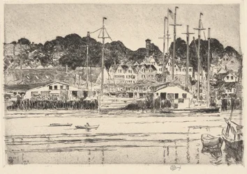 Gloucester, puerto interior, 1919