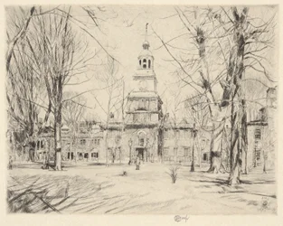 Salón de la Independencia, Filadelfia, 1926