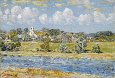 Paisaje en Newfields, New Hampshire