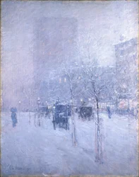 Final de la tarde, Nueva York, invierno