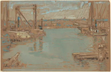 Muelle del río Norte, Nueva York
