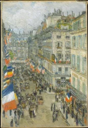 Catorce de julio, Rue Daunou, 1910
