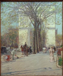 Arco de Washington, primavera