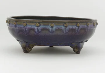 Cuenco de bulbo con número inciso 1, siglo XIV o XVIII