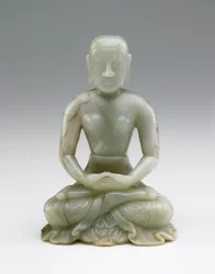 Escultura de Buda Shakyamuni como asceta, siglos XVII-XVIII